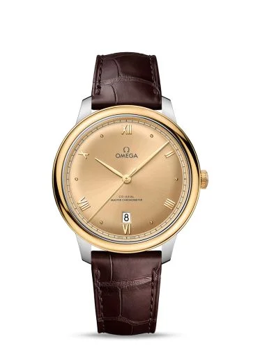 Omega - 434.23.40.20.08.001 De Ville Master Chronometer Stainless Steel - Yellow Gold / Champagne