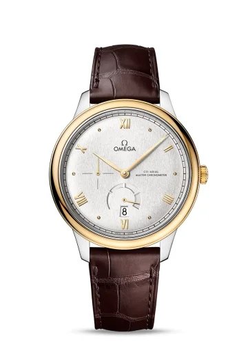 Omega Omega - 434.23.41.21.02.001 De Ville Power Reserve Master Chronometer Stainless Steel - Yellow Gold / Silver