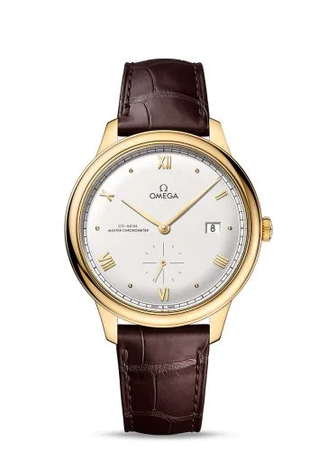 Omega - 434.53.41.20.02.001 De Ville Small Seconds Master Chronometer Yellow Gold / Silver
