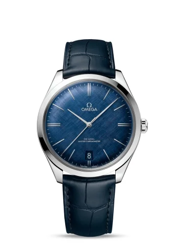 Omega Omega - 435.13.40.21.03.001 De Ville Trésor Master Chronometer Stainless Steel / Blue