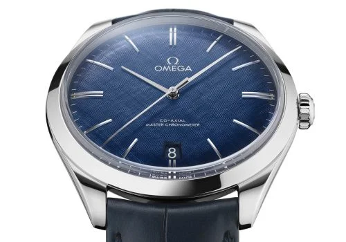 Omega Omega - 435.13.40.21.03.001 De Ville Trésor Master Chronometer Stainless Steel / Blue