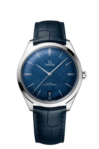Omega Omega - 435.13.40.21.03.001 De Ville Trésor Master Chronometer Stainless Steel / Blue