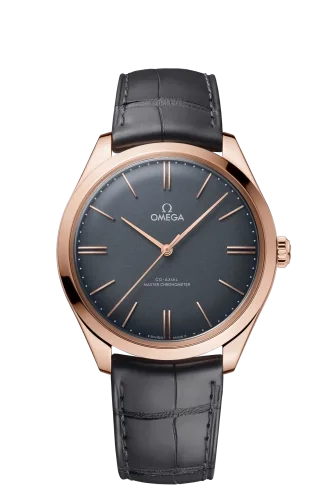 Omega Omega - 435.53.40.21.06.001 De Ville Trésor Master Chronometer Sedna Gold / Grey Enamel