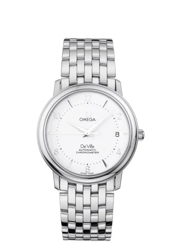 Omega - 4500.30.00 De Ville Prestige Automatic 34.7 Stainless Steel / Silver / Bracelet