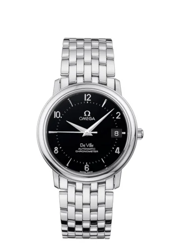Omega - 4500.50.00 De Ville Prestige Automatic 34.7 Stainless Steel / Black / Bracelet