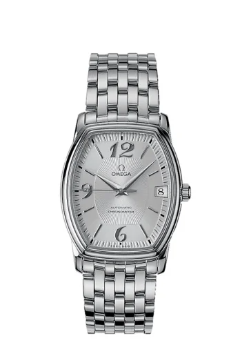 Omega Omega - 4503.31.00 De Ville Prestige Automatic 31.2 Tonneau Stainless Steel / Silver / Bracelet