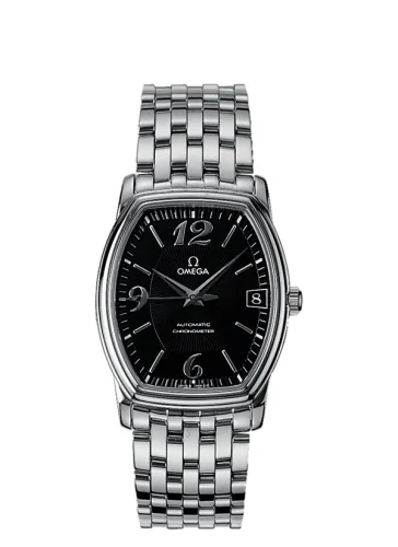 Omega Omega - 4503.51.00 De Ville Prestige Automatic 31.2 Tonneau Stainless Steel / Black / Bracelet