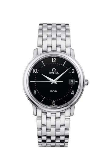 Omega - 4510.50.00 De Ville Prestige Quartz 34.4 Stainless Steel / Black / Bracelet