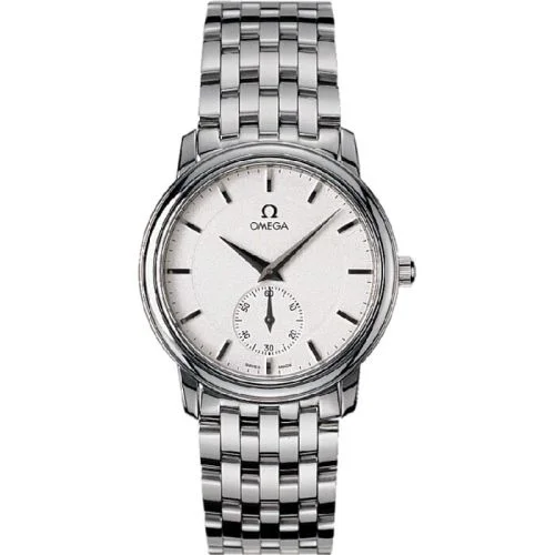 Omega De Ville Prestige Small Seconds 34.4 Stainless Steel / Silver / Bracelet