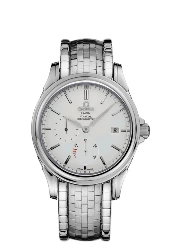 Omega De Ville Prestige Co-Axial 38.7 Power Reserve Stainless Steel / Silver / Bracelet