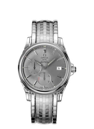 Omega De Ville Prestige Co-Axial 38.7 Power Reserve Stainless Steel / Grey / Bracelet