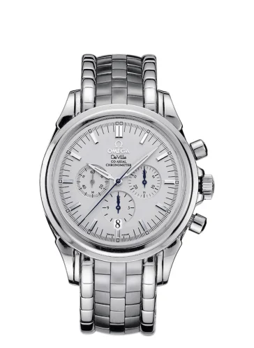 Omega - 4541.31.00 De Ville Co-Axial 41 Chronograph Stainless Steel / Silver / Bracelet