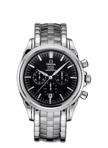 Omega - 4541.50.00 De Ville Co-Axial 41 Chronograph Stainless Steel / Black / Bracelet