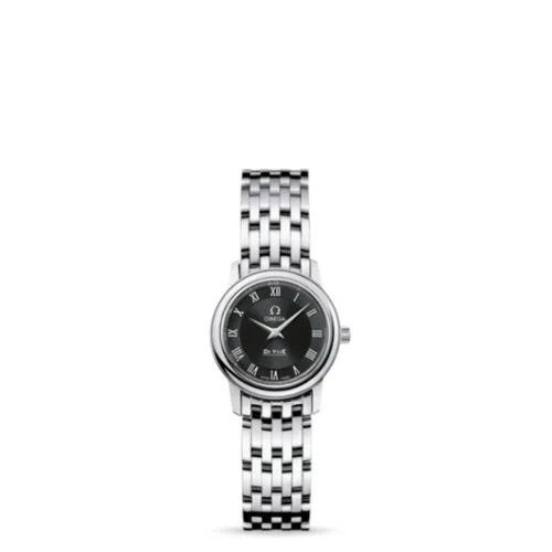 Omega - 4570.52.00 De Ville Prestige Quartz 22 Stainless Steel / Black / Bracelet