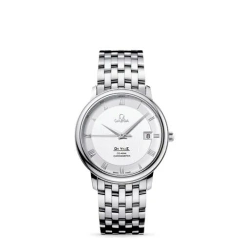 Omega - 4574.31.01 De Ville Prestige Co-Axial 36.5 Stainless Steel / Silver / Bracelet