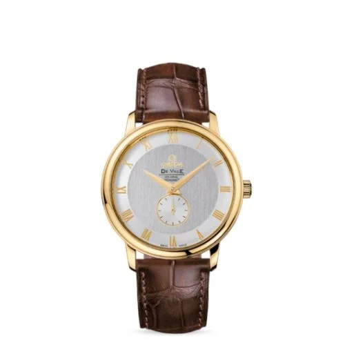Omega - 4613.30.02 De Ville Prestige Co-Axial 39 Small Seconds Yellow Gold / Silver