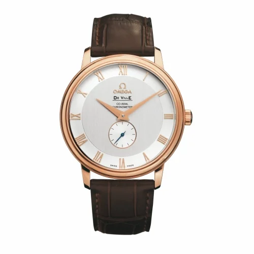 Omega Omega - 4614.31.02 De Ville Prestige Co-Axial 39 Small Seconds Red Gold / Silver / Eça de Queiroz