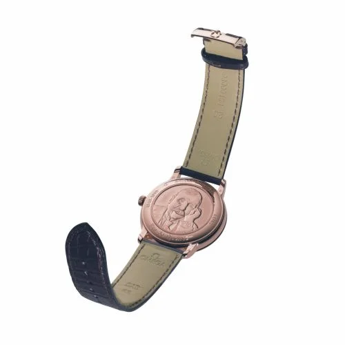 Omega Omega - 4614.31.02 De Ville Prestige Co-Axial 39 Small Seconds Red Gold / Silver / Eça de Queiroz