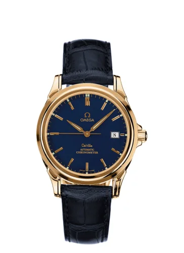 Omega - 4631.80.33 De Ville Co-Axial 37.5 Yellow Gold / Blue
