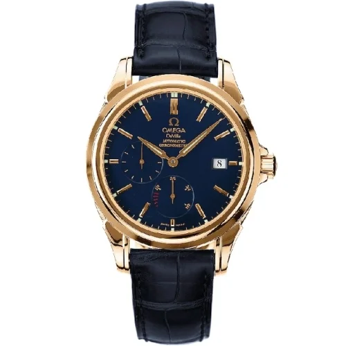 Omega Omega - 4632.80.33 De Ville Co-Axial 38.7 Power Reserve Yellow Gold / Blue
