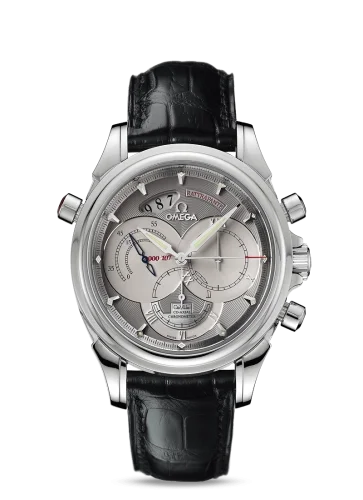 Omega Omega - 4647.40.31 De Ville Co-Axial 41 Chronoscope Rattrapante Platinum / Grey
