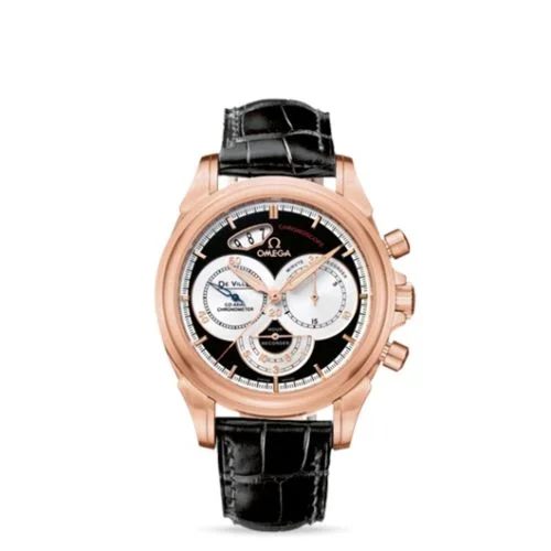 Omega - 4656.50.31 De Ville Co-Axial 41 Chronoscope Red Gold / Black