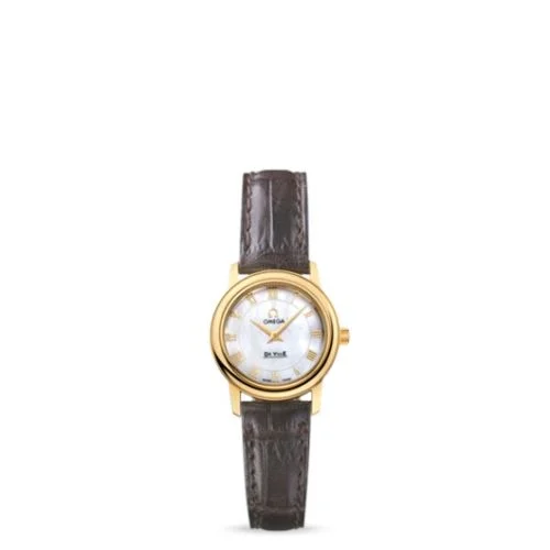 Omega - 4670.71.02 De Ville Prestige Quartz 22 Yellow Gold / MOP