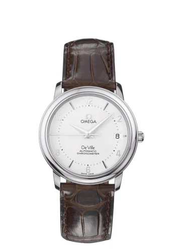Omega - 4800.30.02 De Ville Prestige Automatic 34.7 Stainless Steel / Silver