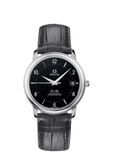 Omega - 4800.50.01 De Ville Prestige Automatic 34.7 Stainless Steel / Black