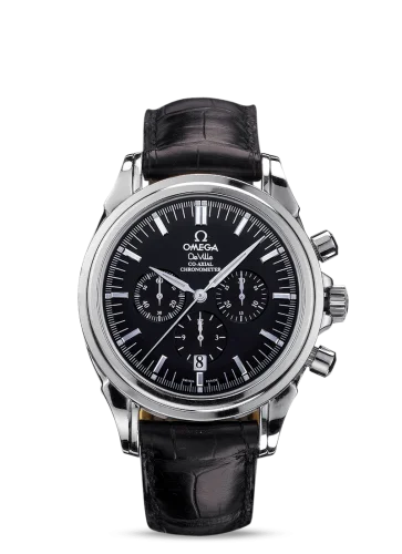 Omega - 4841.50.31 De Ville Co-Axial 41 Chronograph Stainless Steel / Black