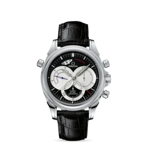 Omega De Ville Co-Axial 41 Chronoscope Rattrapante Stainless Steel / Black
