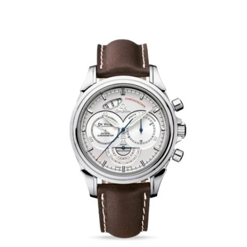 Omega - 4850.30.37 De Ville Co-Axial 41 Chronoscope Stainless Steel / Silver