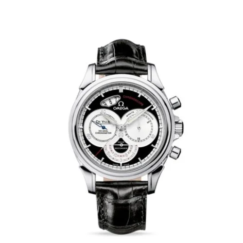 Omega - 4850.50.31 De Ville Co-Axial 41 Chronoscope Stainless Steel / Black