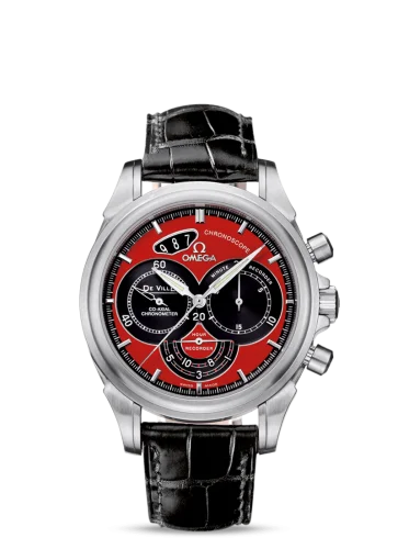 Omega - 4851.61.31 De Ville Co-Axial 41 Chronoscope Stainless Steel / Red