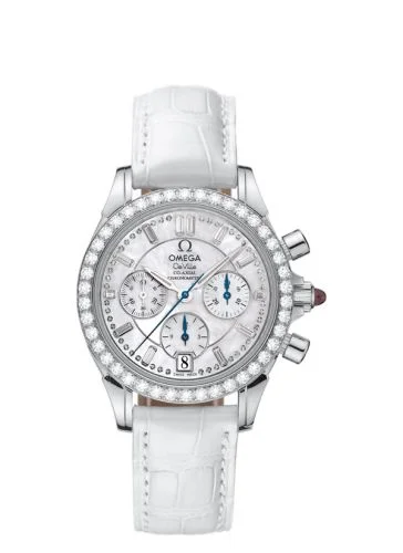 Omega - 4874.75.36 De Ville Co-Axial 35 Chronograph Stainless Steel - Diamond / MOP