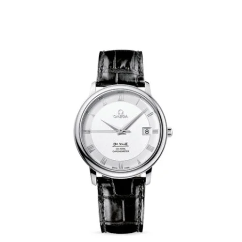 Omega - 4875.31.01 De Ville Prestige Co-Axial 36.5 Stainless Steel / Silver