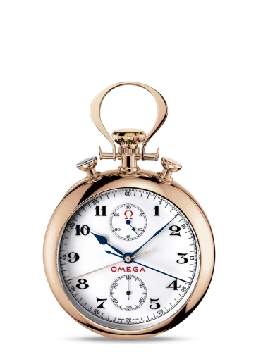 Omega - 5108.20.00 Olympic Pocket Watch 1932 Red Gold