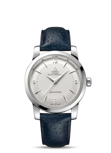 Omega - 511.13.38.20.02.001 Seamaster 1948 Central Seconds Stainless Steel / Silver / Leather
