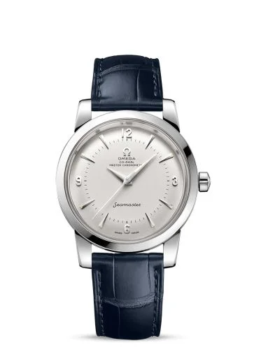 Omega - 511.13.38.20.02.002 Seamaster 1948 Central Seconds Stainless Steel / Silver / Leather