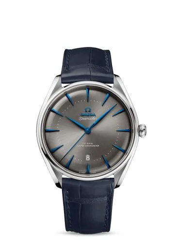Omega - 511.13.40.20.06.003 Seamaster Master Co-Axial 39.5 UAE Edition Stainless Steel / Grey / Alligator