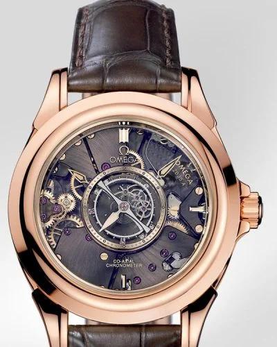 Omega Omega - 513.53.39.21.99.001 De Ville Tourbillon Co-Axial Red Gold