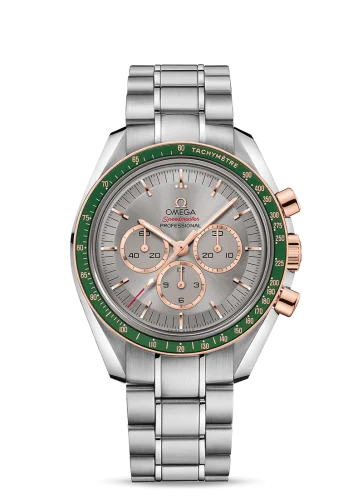 Omega - 522.20.42.30.06.001 Speedmaster Professional Moonwatch Stainless Steel / Sedna Gold / Grey / Tokyo Olympics