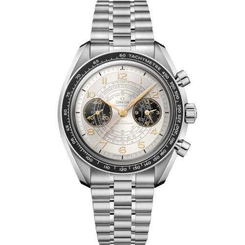 Omega - 522.30.43.51.02.001 Speedmaster Chronoscope Master Chronometer Olympic Games Paris 2024 Stainless Steel / Silver / Bracelet
