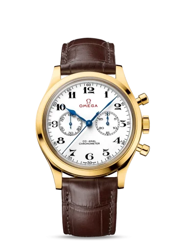 Omega Omega - 522.53.39.50.04.002 Museum Collection N° 10 Olympic Official Timekeeper Co-Axial Chronograph Yellow Gold