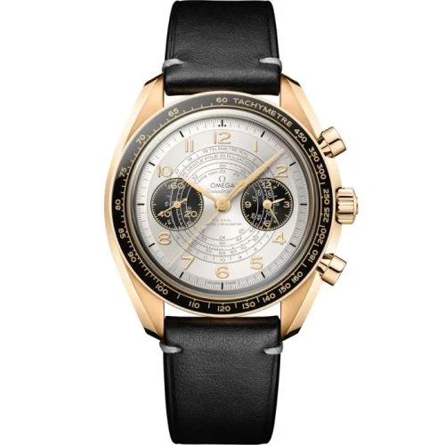Omega - 522.62.43.51.02.001 Speedmaster Chronoscope Master Chronometer Olympic Games Paris 2024 Moonshine Gold / Silver