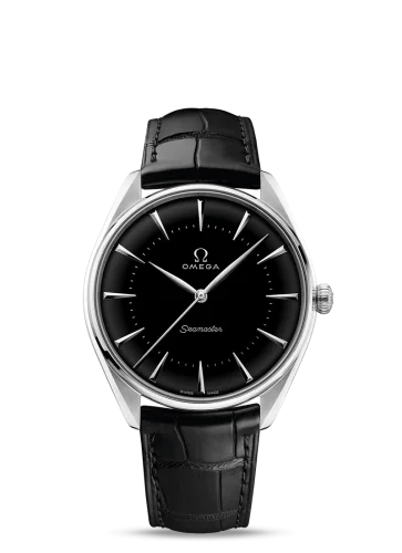Omega - 522.93.40.20.01.001 Seamaster Master Co-Axial 39.5 Olympic Games Platinum / Enamel / Alligator