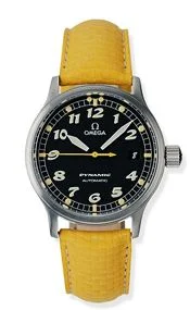 Omega - 5250.50.40 Dynamic III Date Stainless Steel / Black / Yellow Coramide