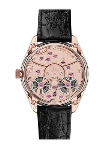 Omega Omega - 529.53.43.22.01.001 De Ville Trésor Tourbillon Sedna Gold / Black