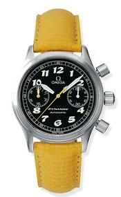 Omega - 5290.50.40 Dynamic III Chronograph Stainless Steel / Black / Yellow Coramide