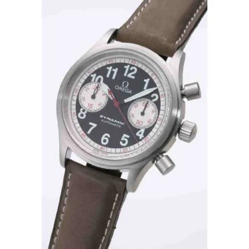 Omega - 5291.51.07 Dynamic III Chronograph Stainless Steel / Black / Brown Calf / Targa Florio
